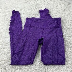 Lululemon Speed Tight Rulu Heathered Herringbone Tender Violet